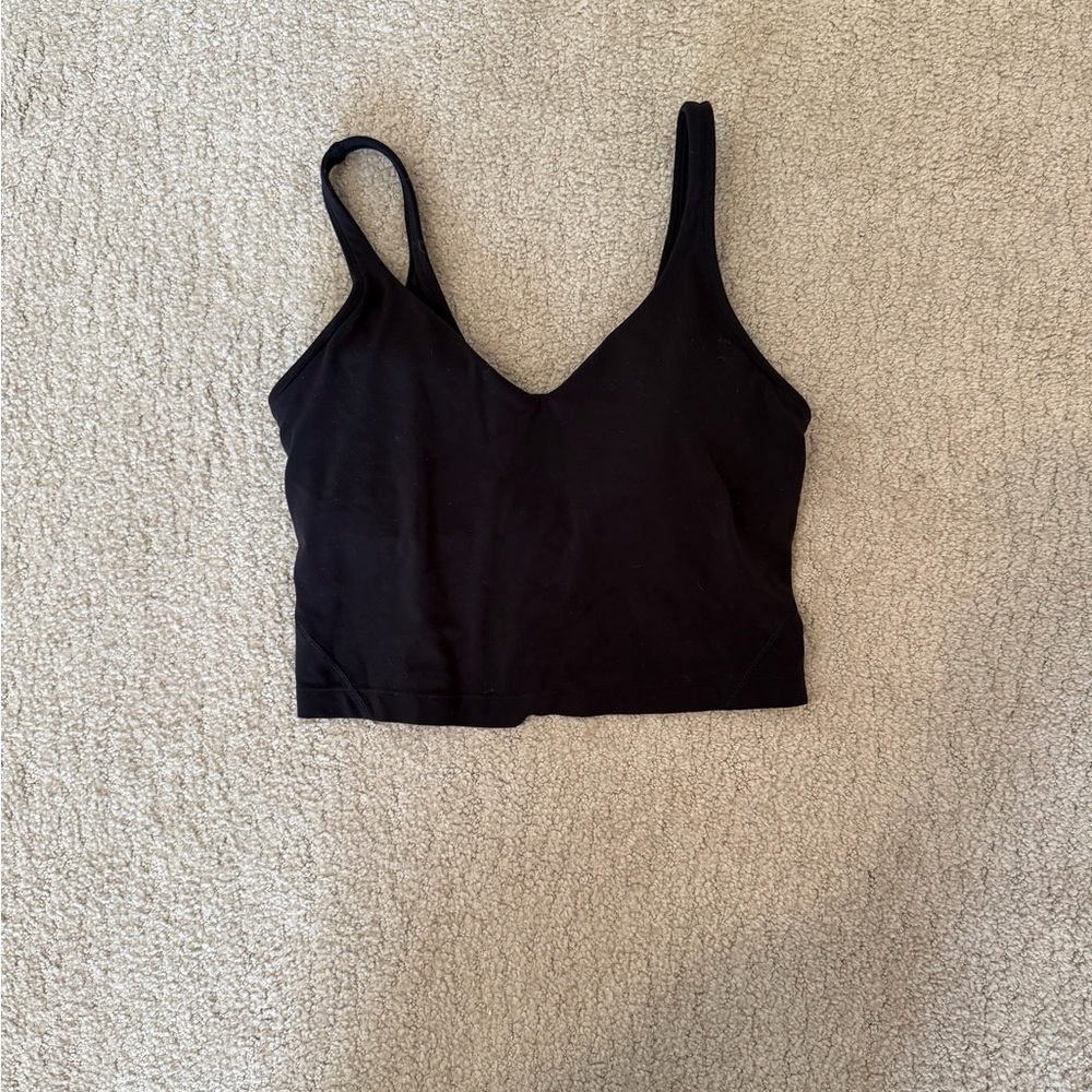 Black Lululemon align tank top